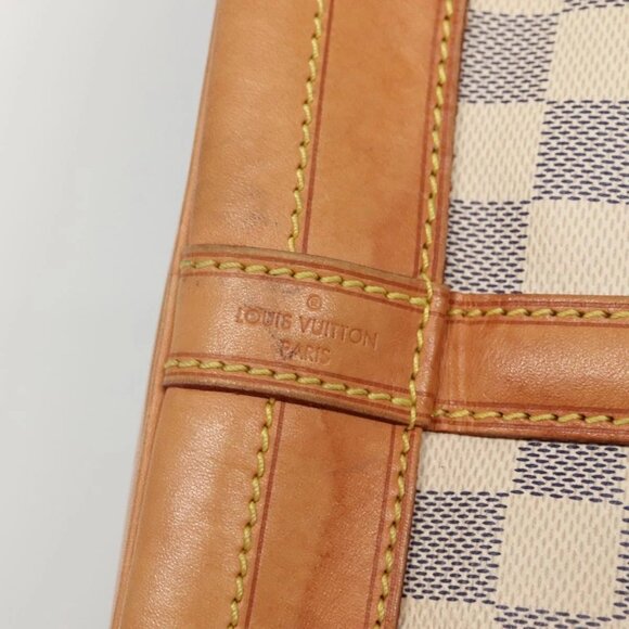 LOUIS VUITTON Damier Azur Noe Shoulder Bag LV Auth - Picture 10 of 16